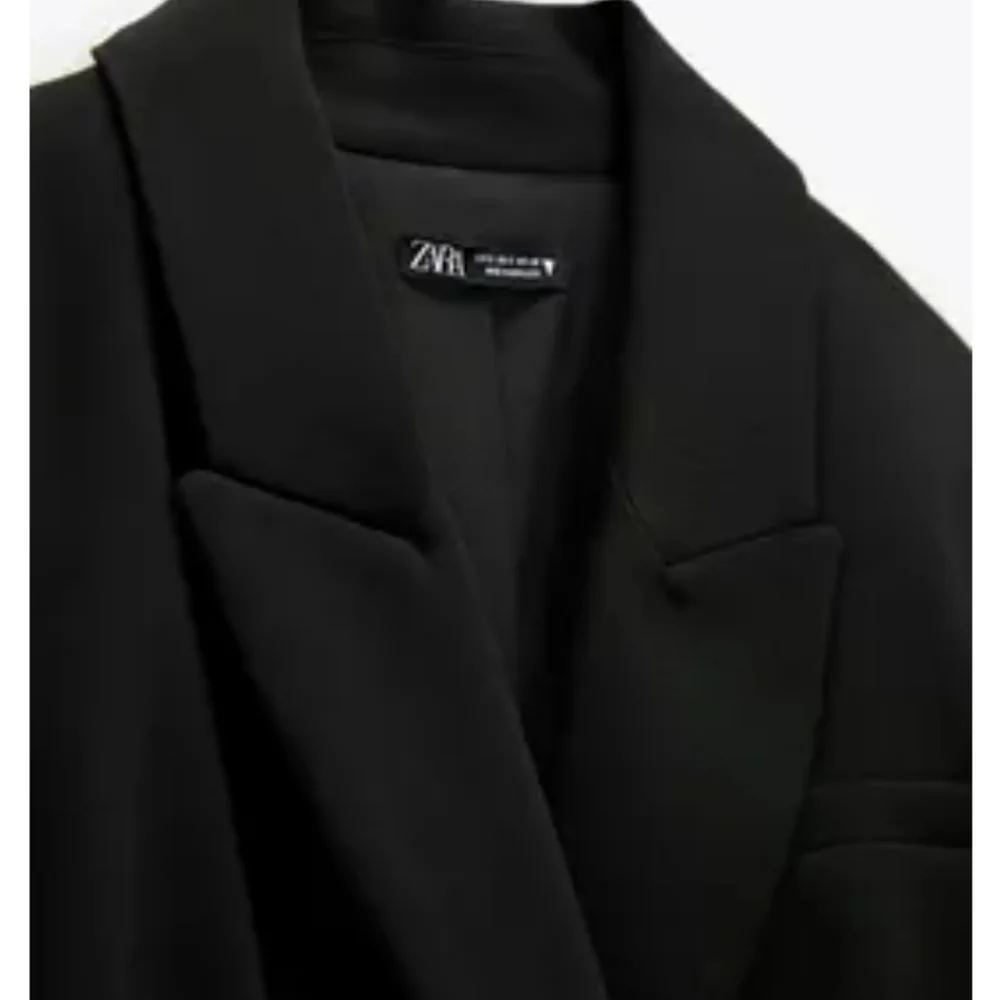 ZARA * Black Blazer Dress - Picture 8 of 10